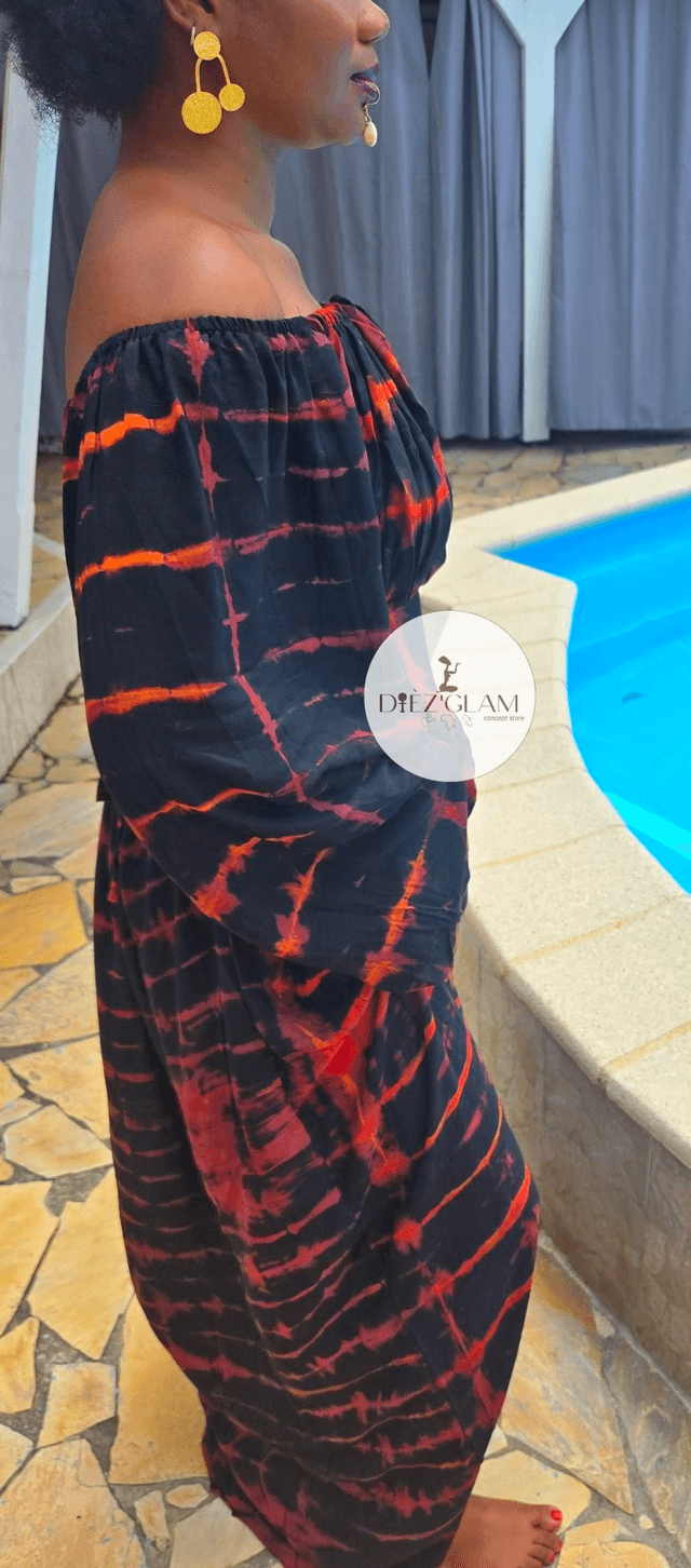 Robe Maxi Djenaba+ foulard