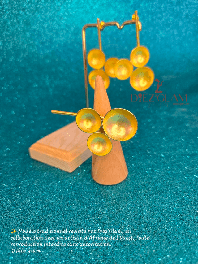 Ensemble Calebasse Bronze 