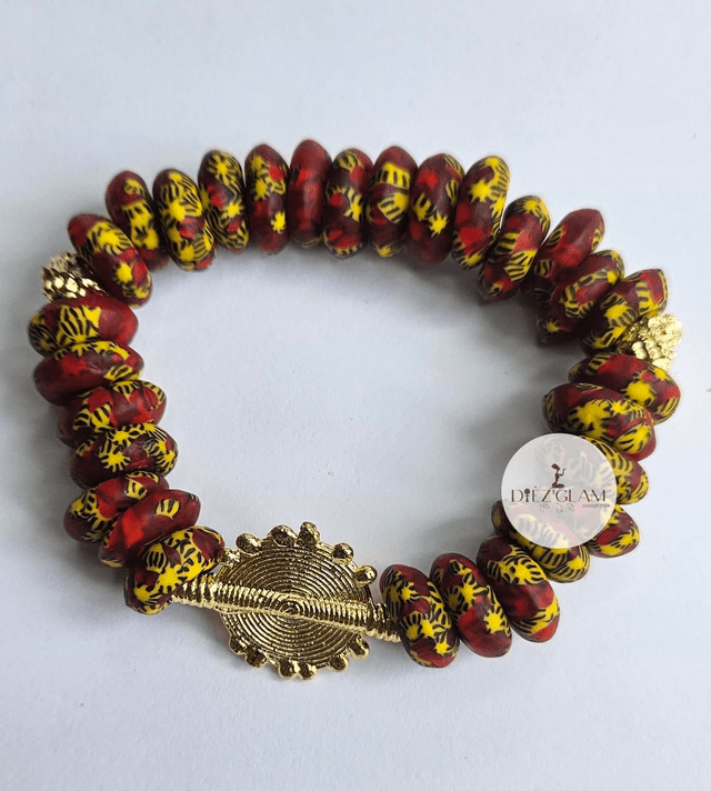 Bracelet Ghanéane Love  Baoulé 