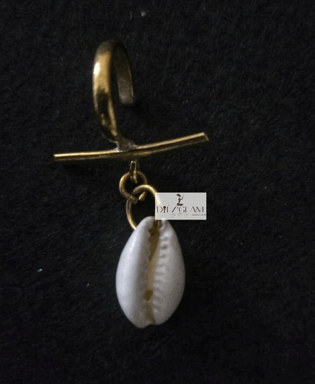 Bijoux lèvres Cauris Voix de la Déesse