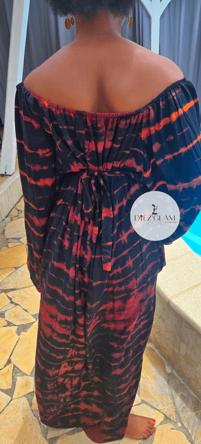 Robe Maxi Djenaba+ foulard
