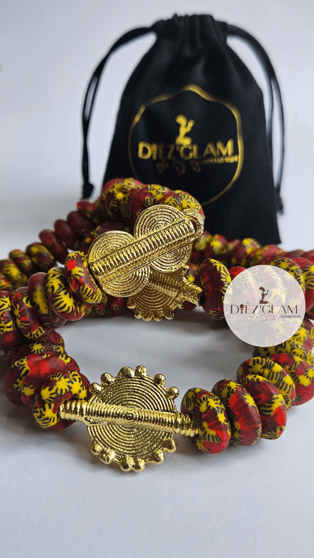 Bracelet Ghanéane Love  Baoulé 